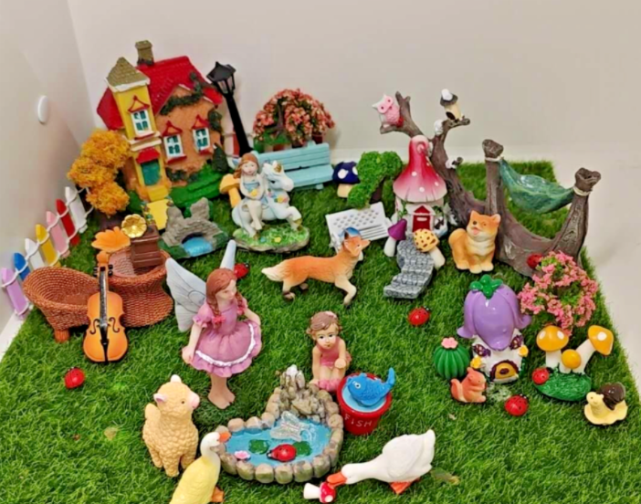 49Pcs fairy garden kit