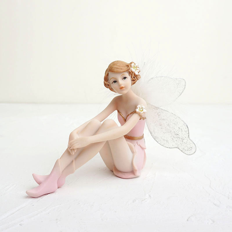 Pink Fairies Fairy Garden Figurines Home Decoration