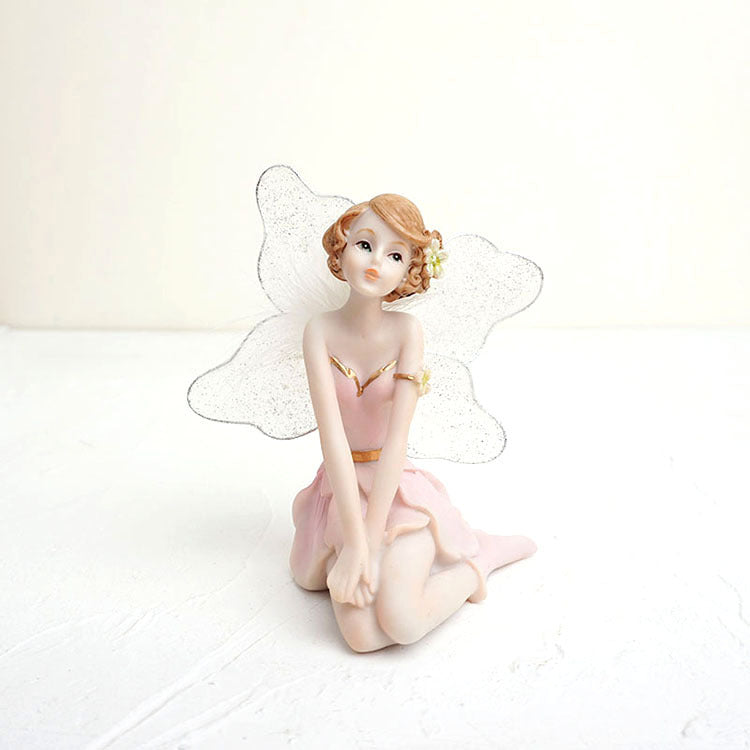 Pink Fairies Fairy Garden Figurines Home Decoration