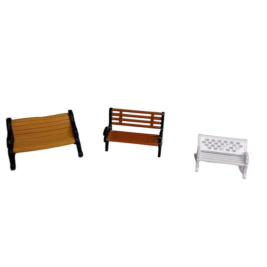 Fairy garden accessories bench chair