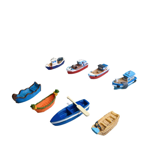 Boat Miniature Fairy Garden Accessory