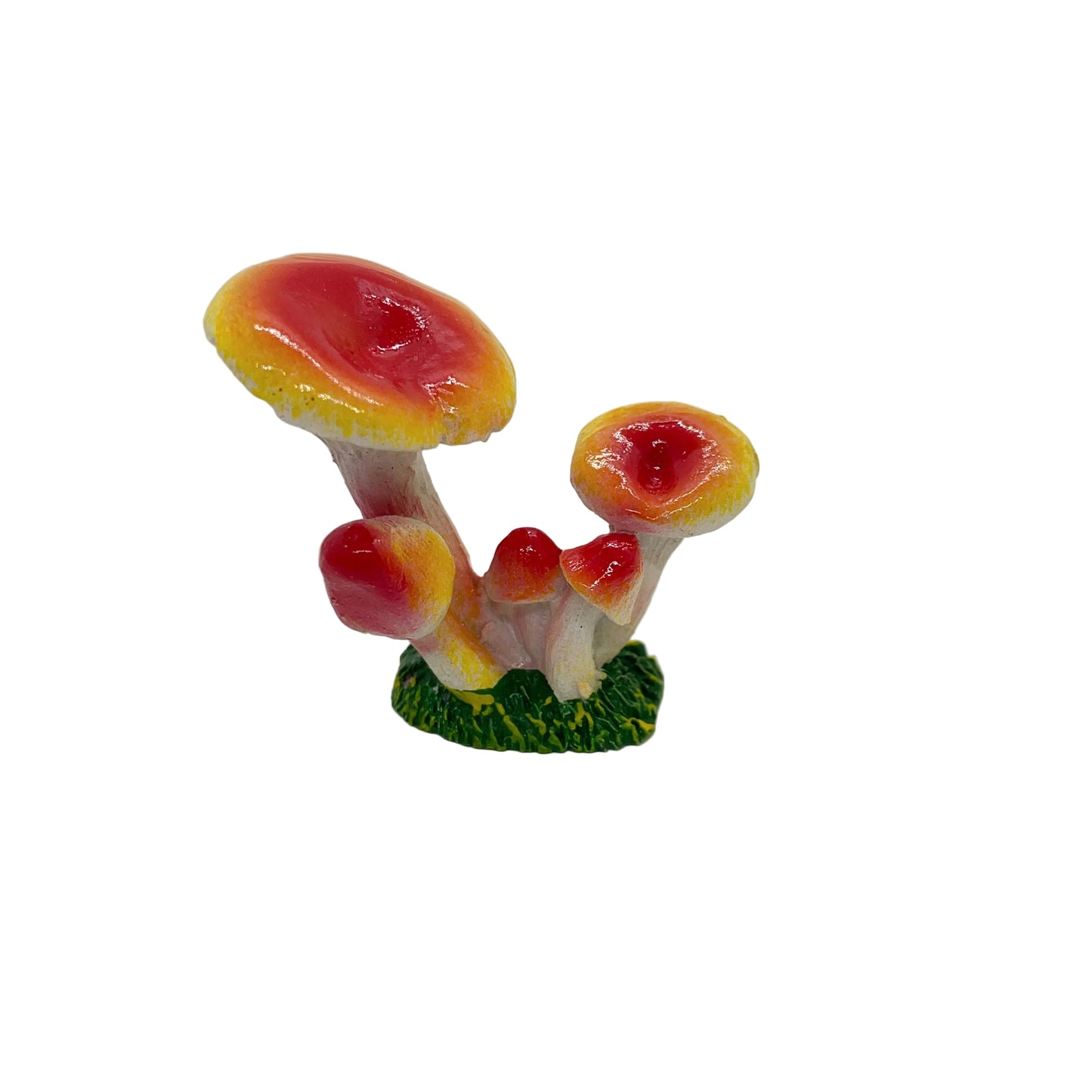 Mushrooms Miniature Fairy Garden Plant – Resin Mini Decoration for Fairy Gardens