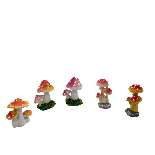Mushroom Miniature Fairy Garden Accessories