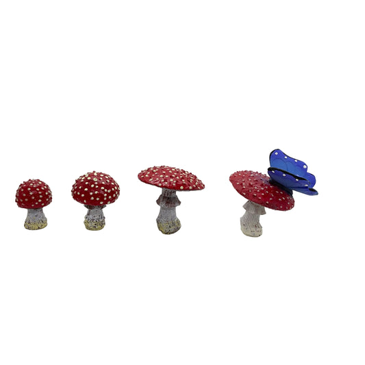 Fairy Garden Accessories Glow in the dark Mushroom