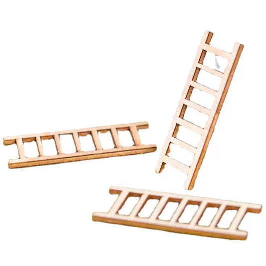 Fairy Garden Accessories Wooden Ladder