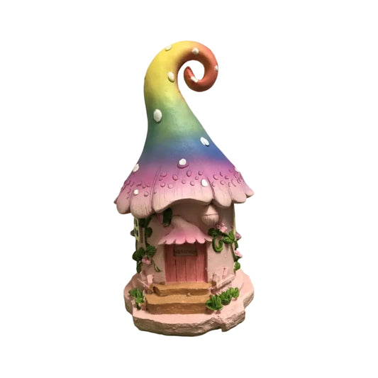 Fairy House Rainbow Mushroom House