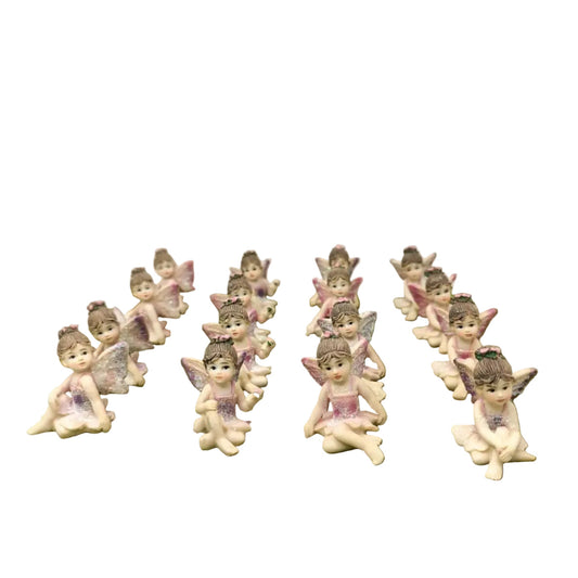 Miniature Fairy Garden Fairy Figurine – Resin Fairy Decoration for Indoor & Outdoor Fairy Gardens