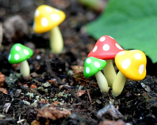 Fairy Garden Accessories Mushrooms