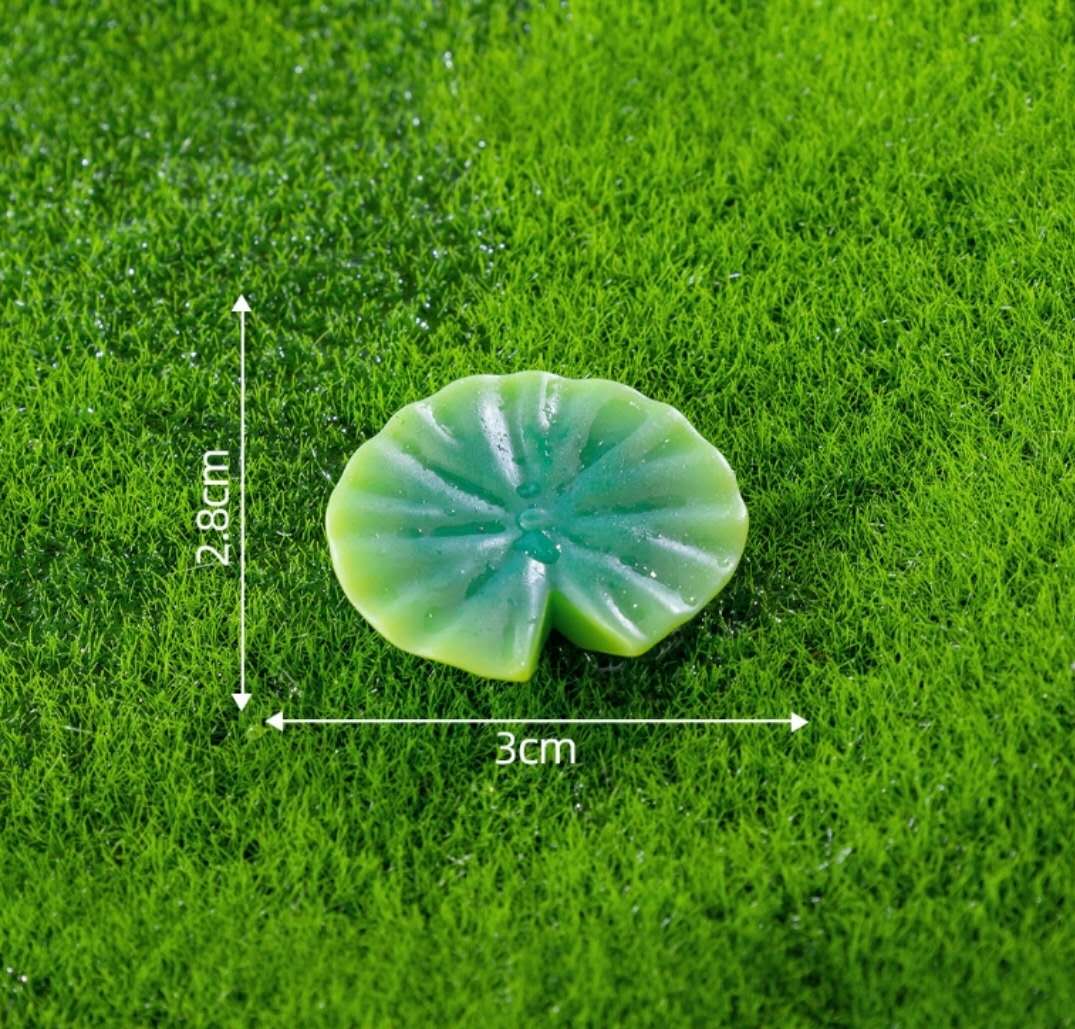 Fairy Garden Accessories Frog Lotus Leaf Lotus Fairy Garden Decor