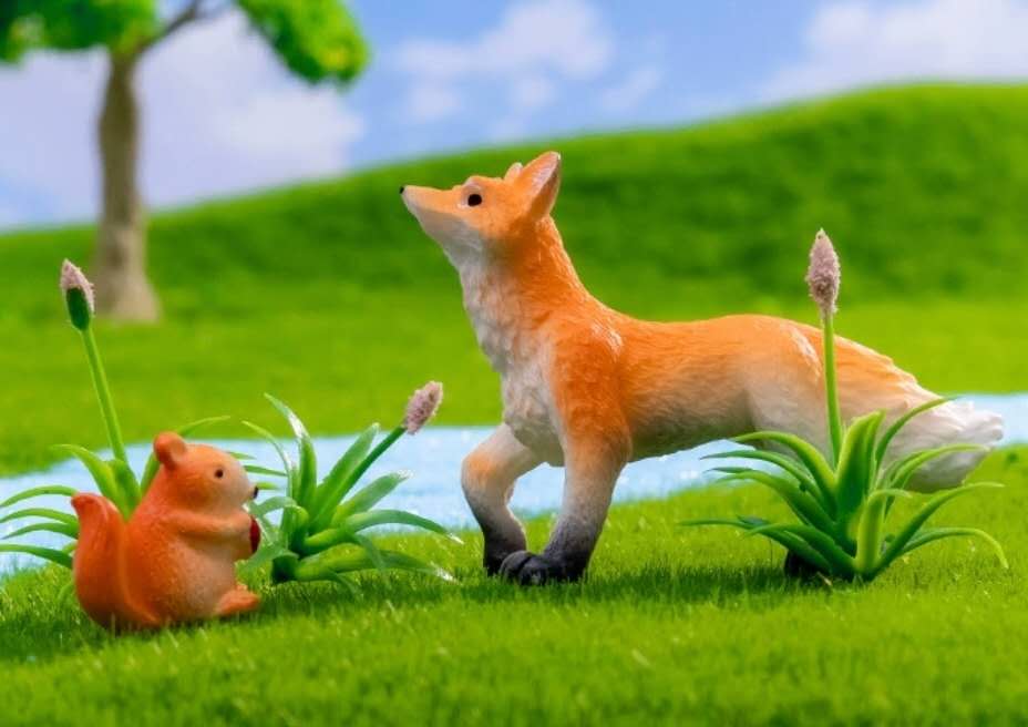 Fairy Garden Animals Accessories Fox