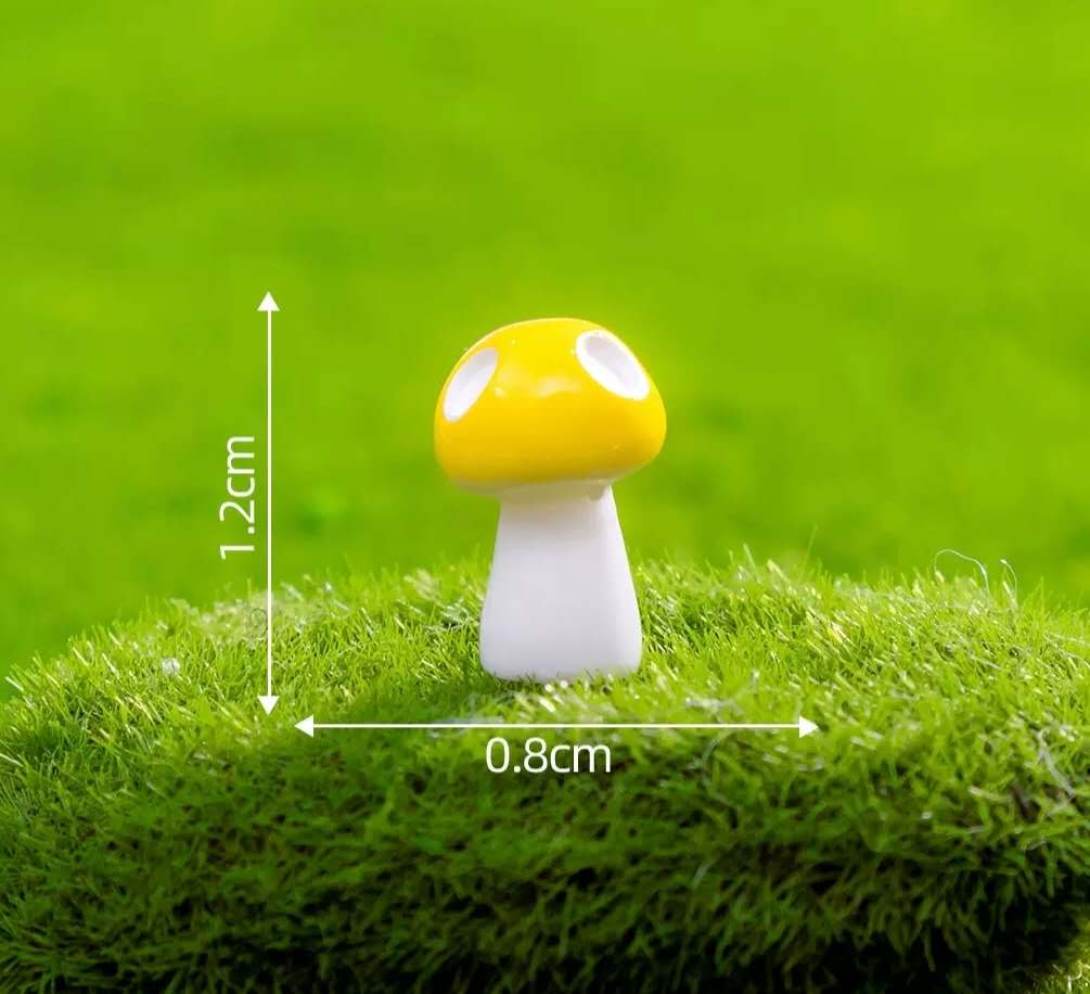 Fairy Garden Mini Mushrooms Accessories