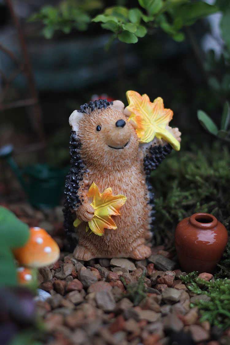 Fairy Garden Accessories Animals Hedgehog