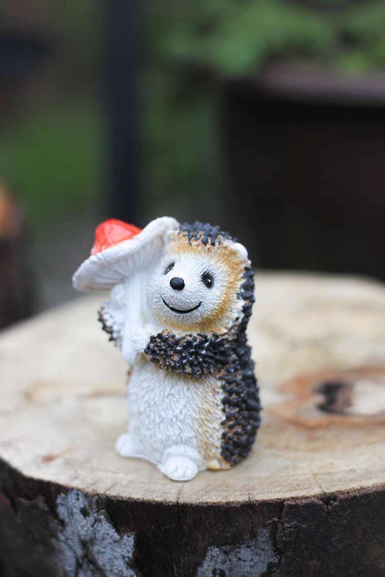 Fairy Garden Accessories Animals Hedgehog