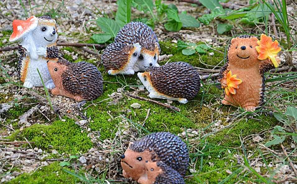 Fairy Garden Accessories Animals Hedgehog