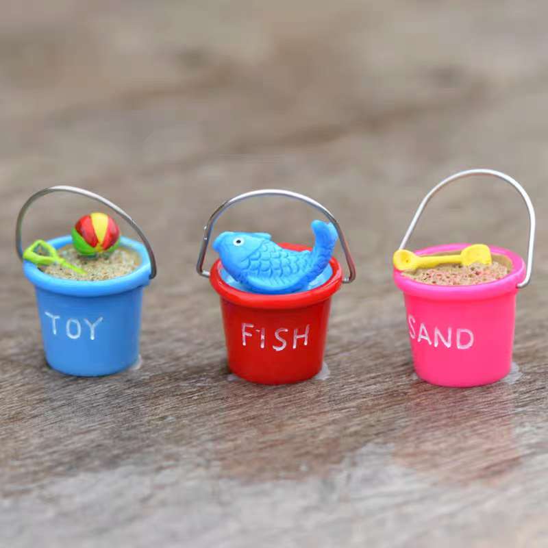 Fairy Garden Accessories Bucket Sandpit