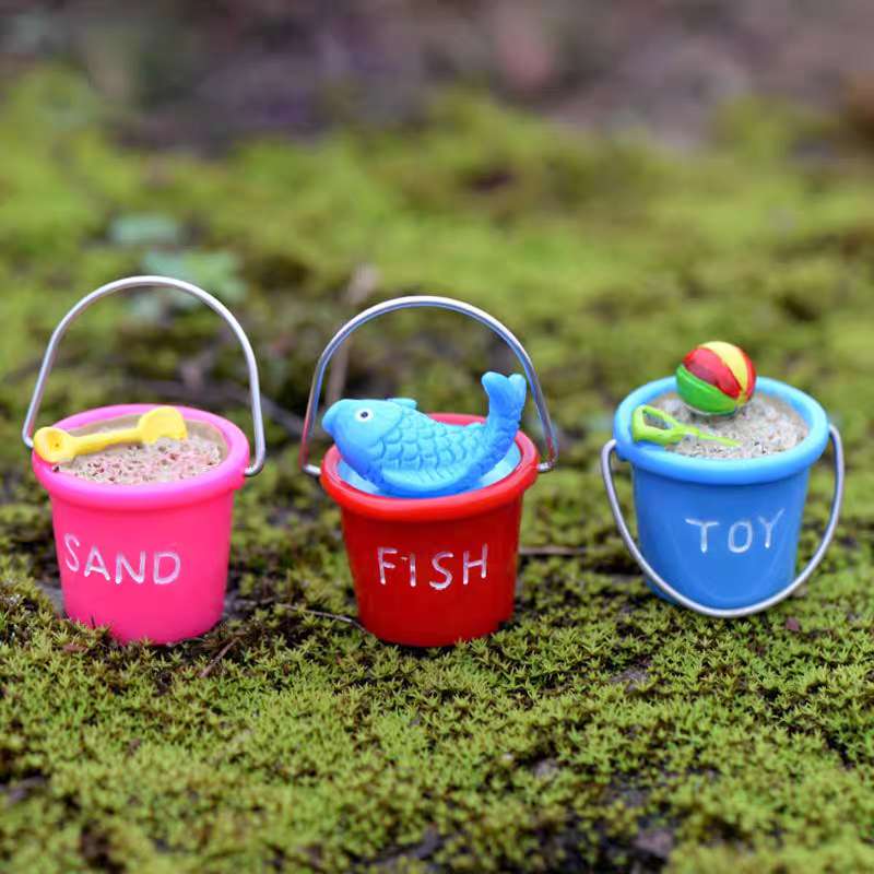 Fairy Garden Accessories Bucket Sandpit