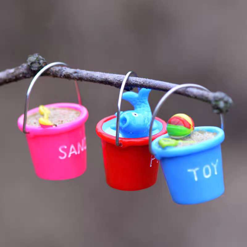 Fairy Garden Accessories Bucket Sandpit