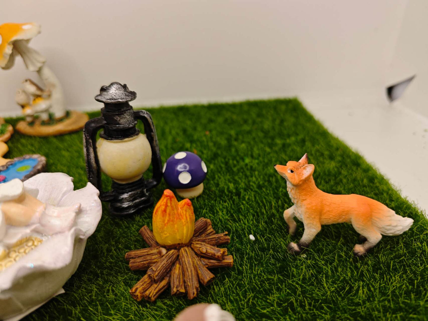16Pcs Fairy Garden Kit Set Outdoor Indoor Decor