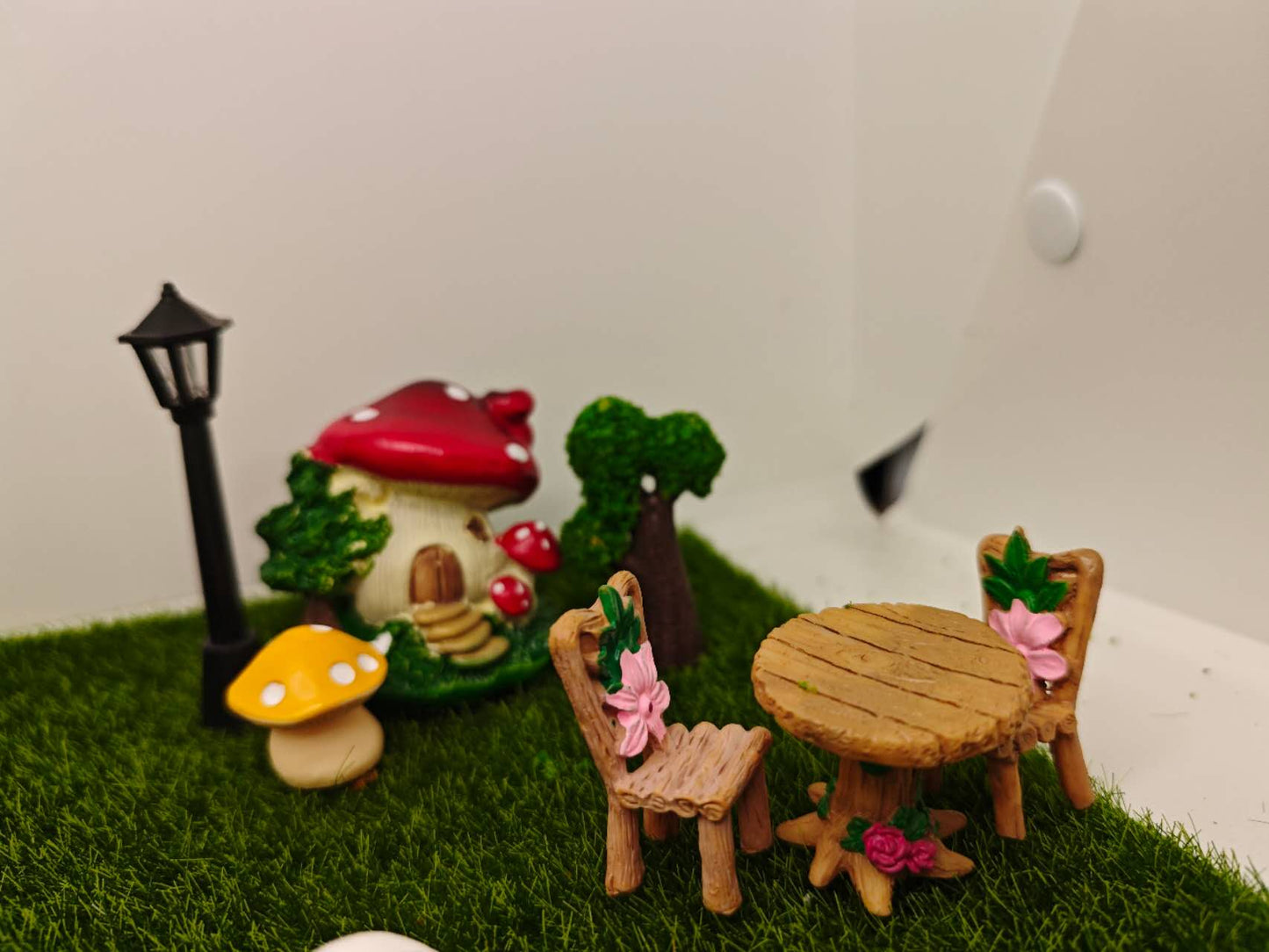 24Pcs Fairy Garden Kit Set Outdoor Decor Fairy Garden Accessories