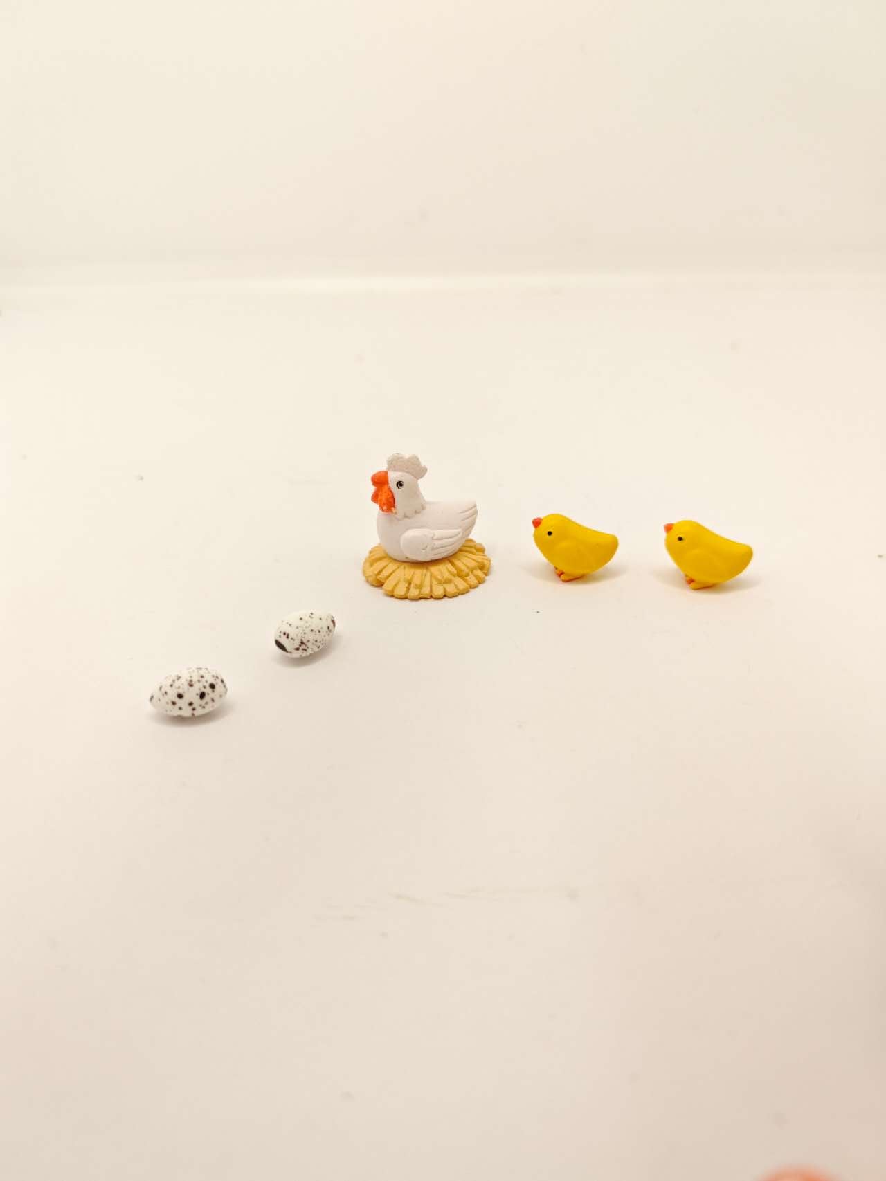 26Pcs Fairy Garden Accessories Kit Decoration Easter Decor Gift Bunny Eggs Chick