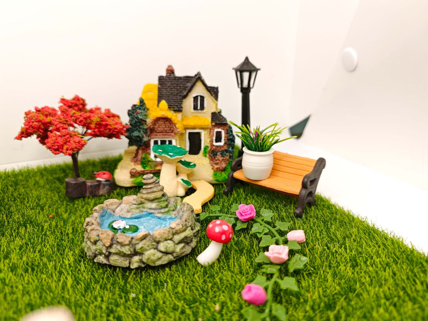29Pcs Fairy Garden Accessories Kit Fairy Garden Decoration Fairies Unicorn