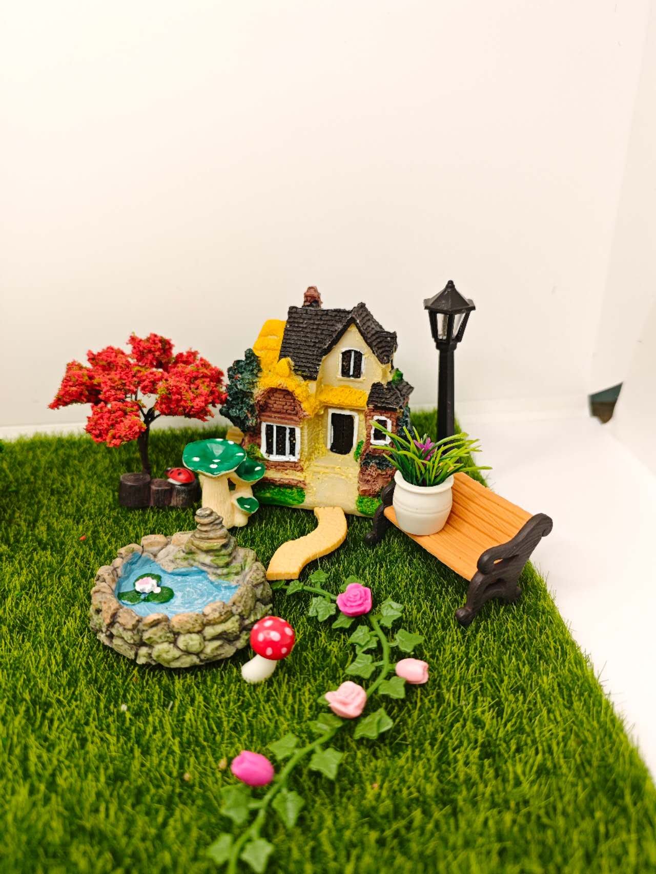 29Pcs Fairy Garden Accessories Kit Fairy Garden Decoration Fairies Unicorn