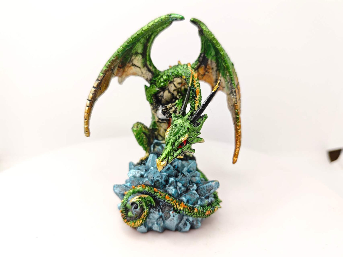 Mystical Resin Dragon Figure Statue Home & Office Decor indoor outdoor