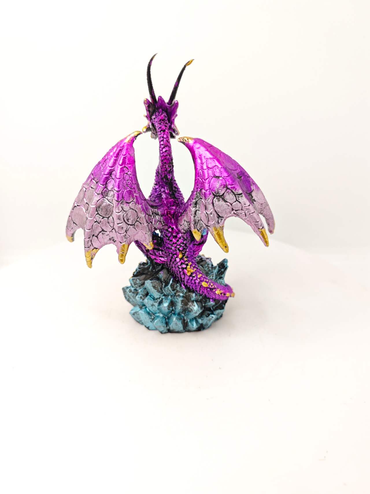 Mystical Resin Dragon Figure Statue Home & Office Decor indoor outdoor