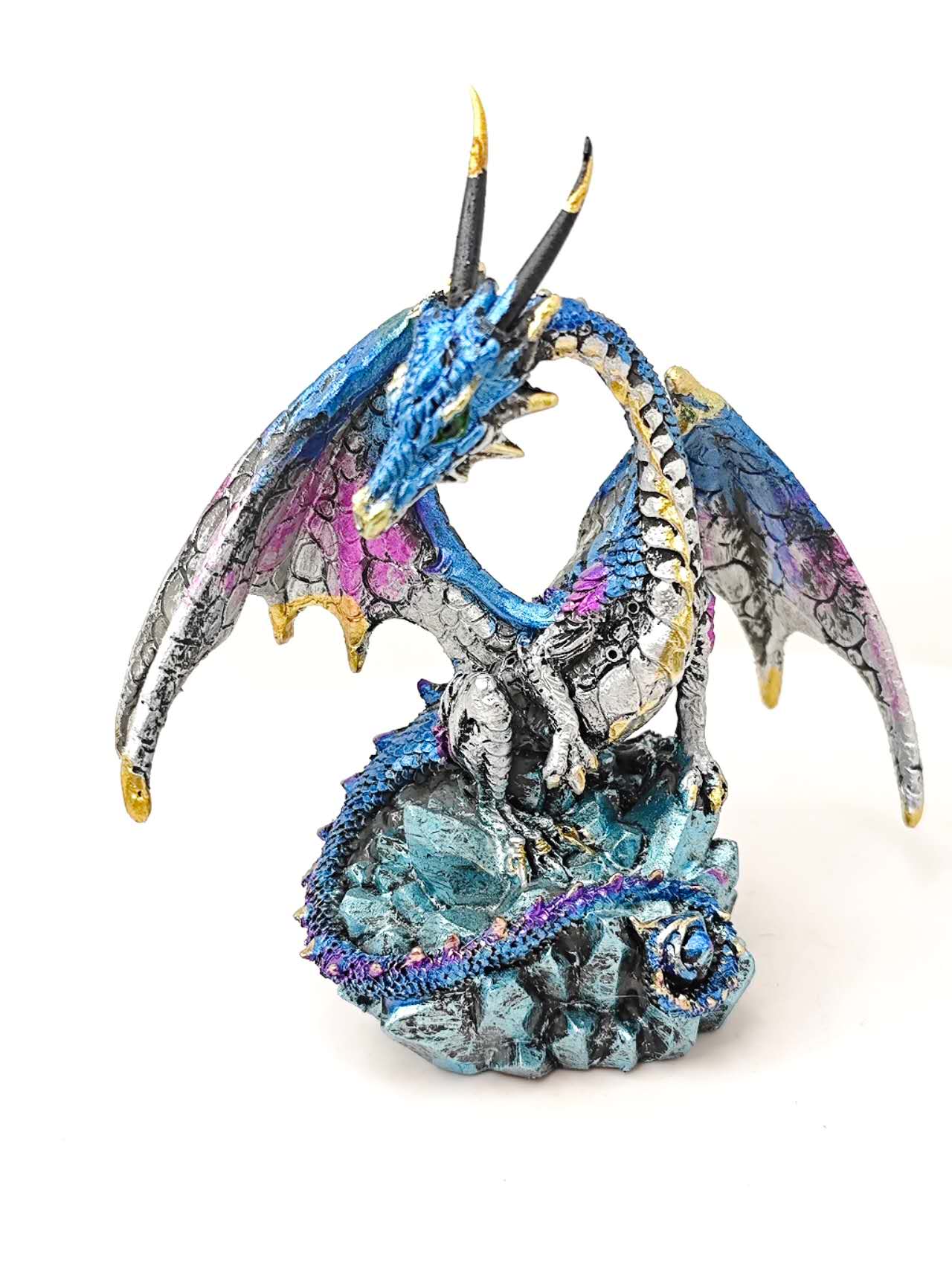Mystical Resin Dragon Figure Statue Home & Office Decor indoor outdoor
