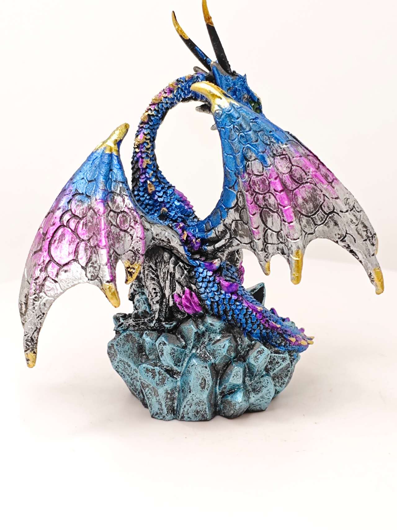 Mystical Resin Dragon Figure Statue Home & Office Decor indoor outdoor