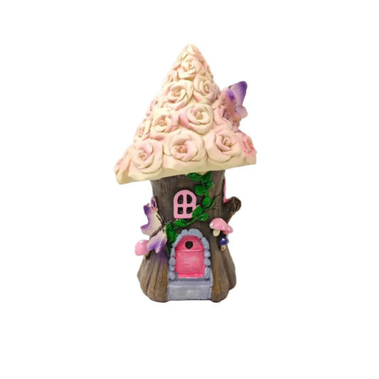 Fairy House with Rose Roof