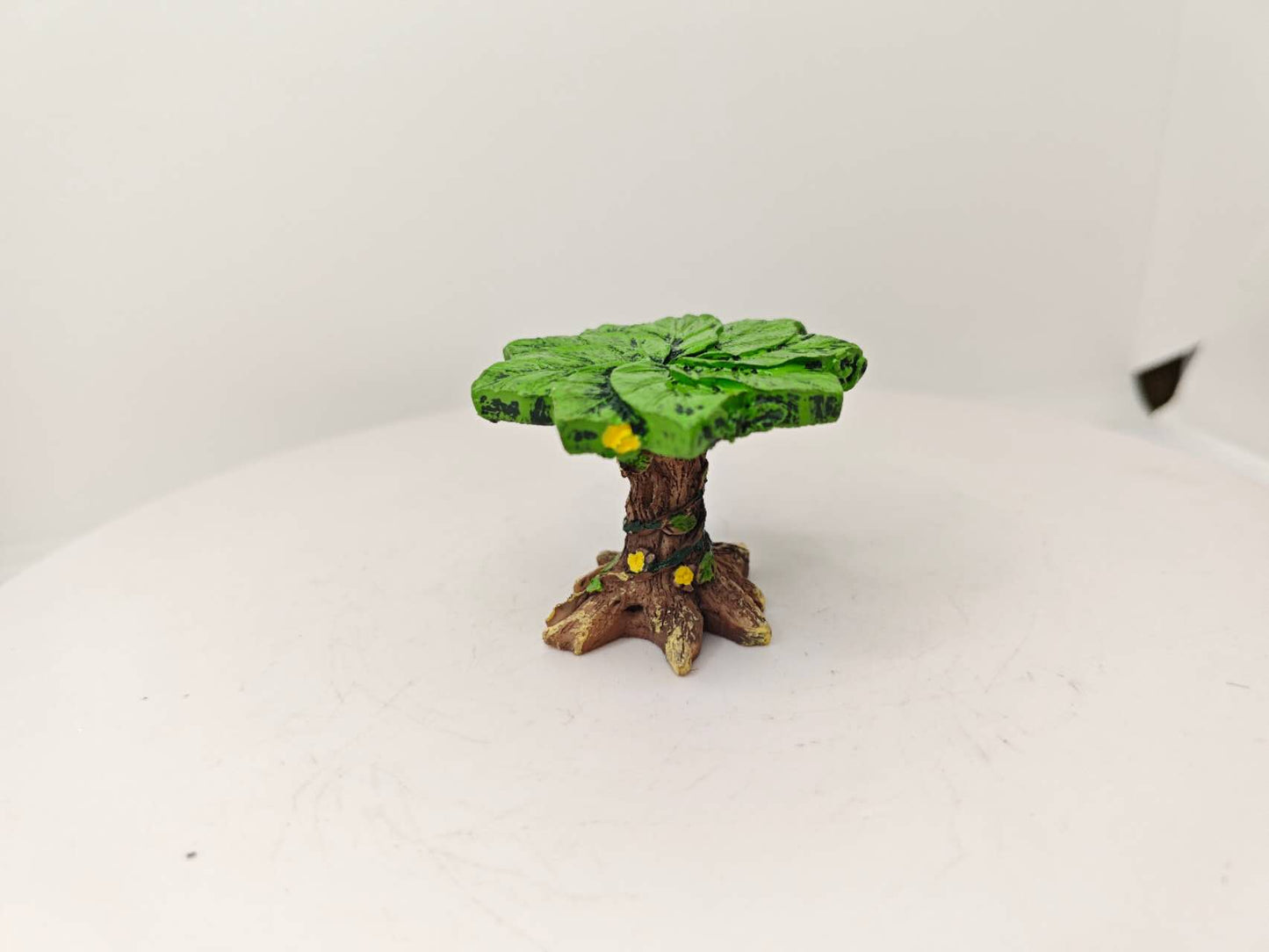 3Pcs tree table and chairs fairy garden accessories decor