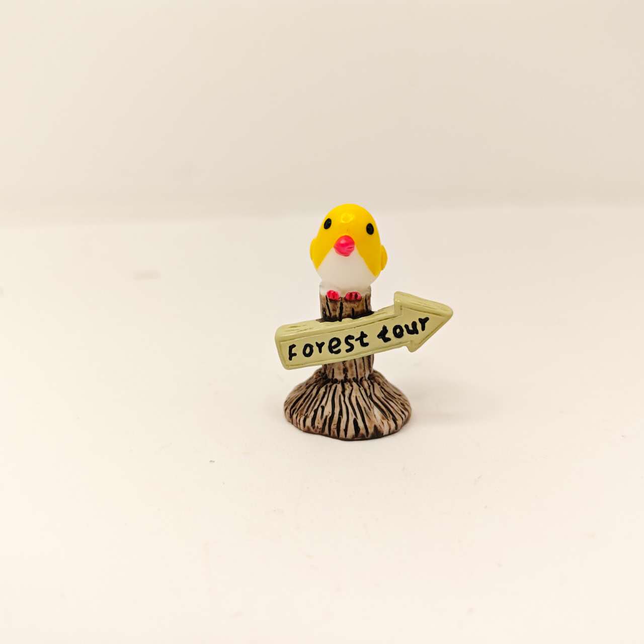Fairy Garden Accessories Road Sign With Bird