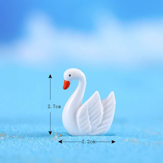 Fairy Garden Accessories Miniature Swan