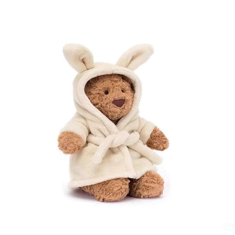 Jellycat Bartholomew Bear Bathrobe Outfit 26cm