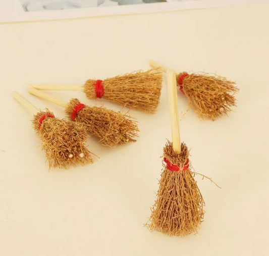 Fairy Garden Accessories Straw Broom