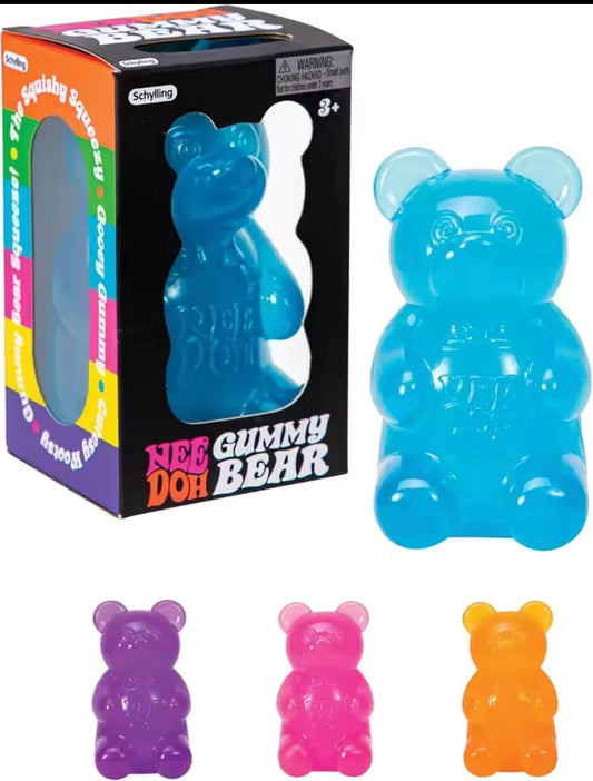 Needoh Gummy Bear Squishy Slow Rising Squishy