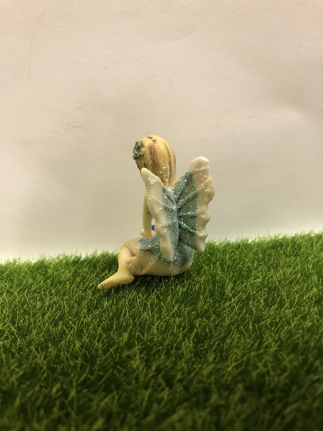 Miniature Fairy Garden Fairy Figurine – Resin Fairy Decoration for Indoor & Outdoor Fairy Gardens