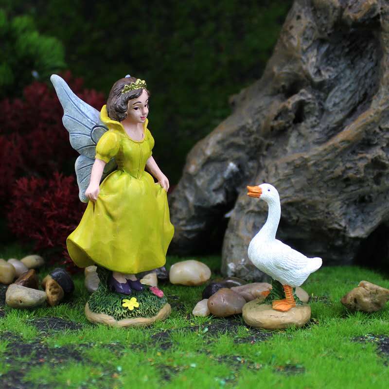7pcs Fairy Garden kits Fairy and Ducks