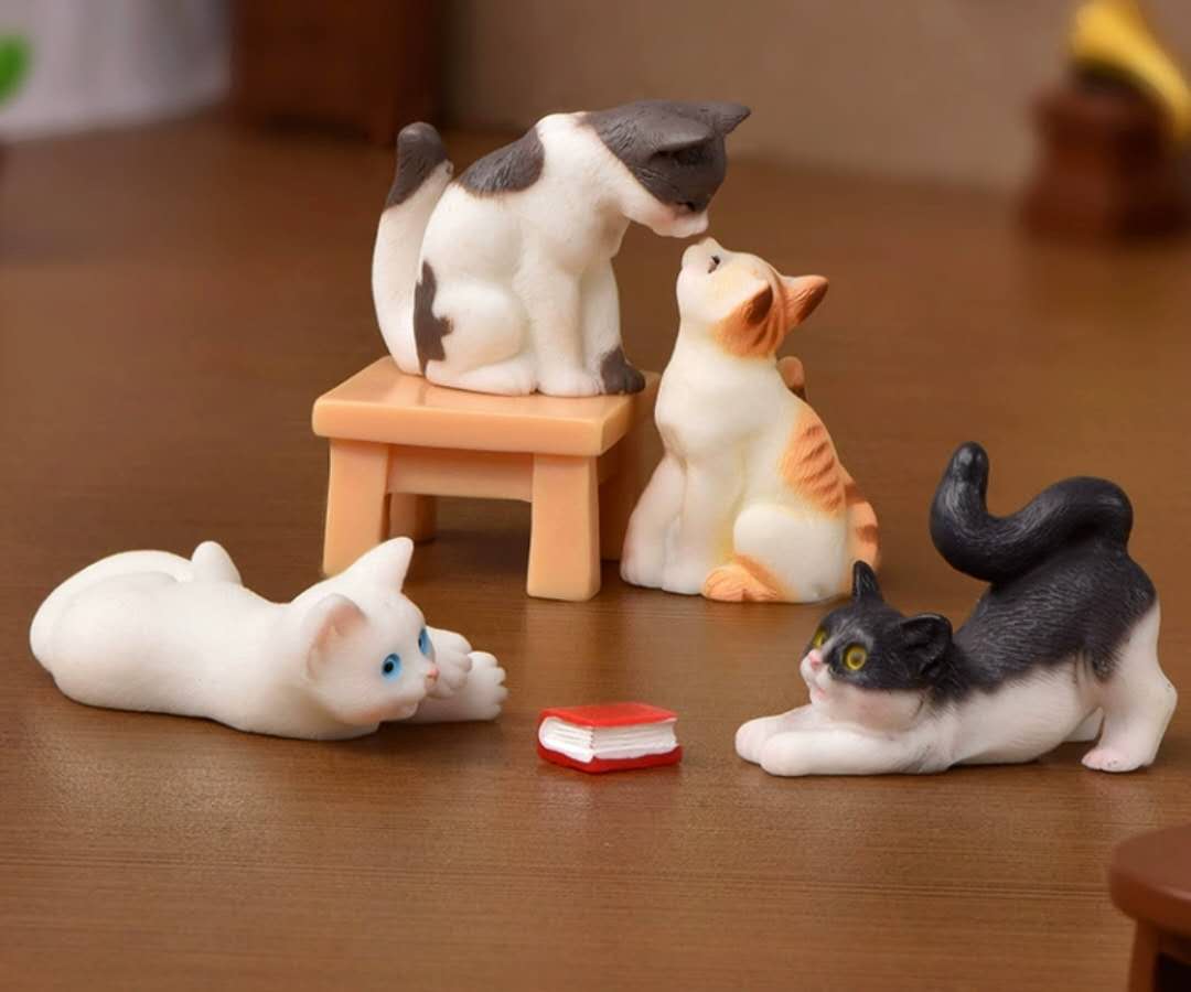 Fairy Garden Accessories Animals Cats