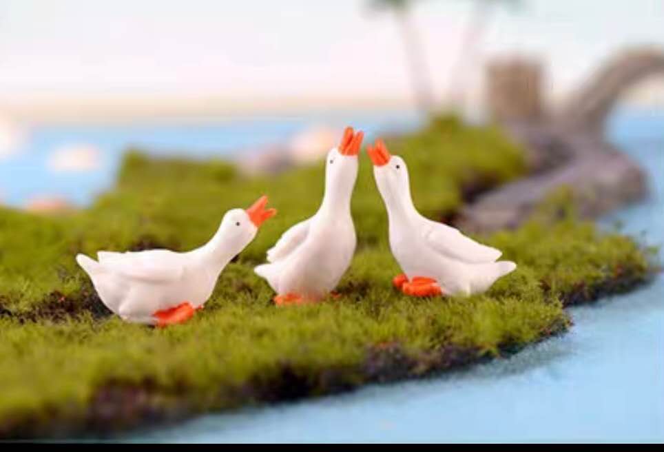 Fairy Garden Accessories Animals Goose