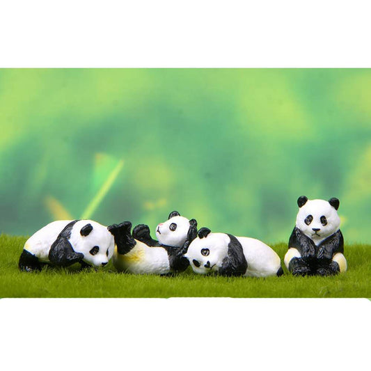 Fairy Garden Accessories Animals Pandas 02