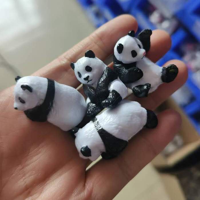 Fairy Garden Accessories Animals Pandas 02