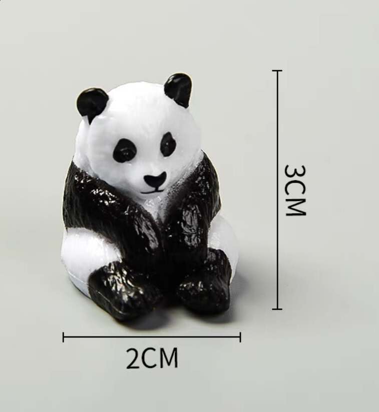 Fairy Garden Accessories Animals Pandas 02