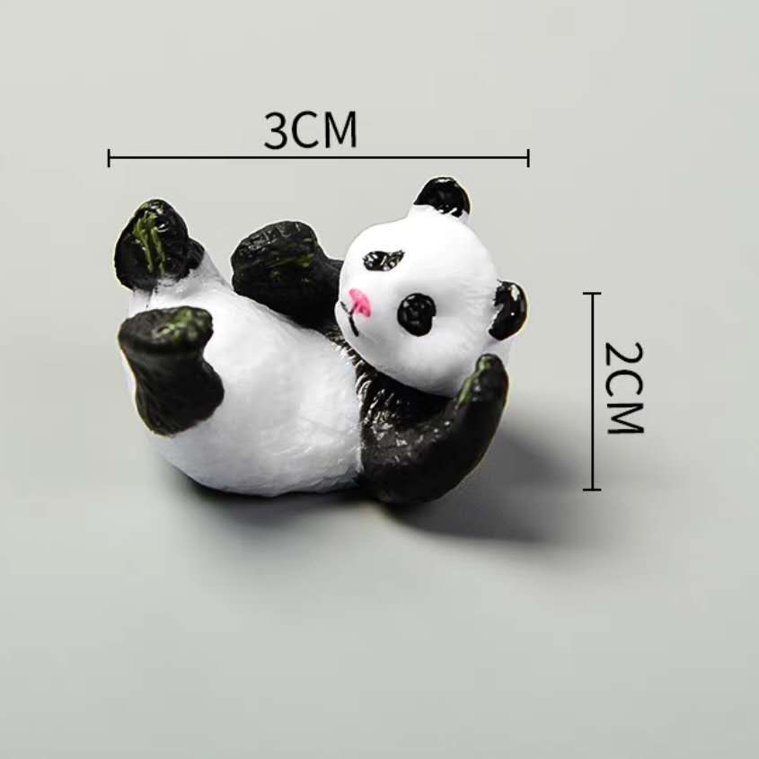 Fairy Garden Accessories Animals Pandas 02