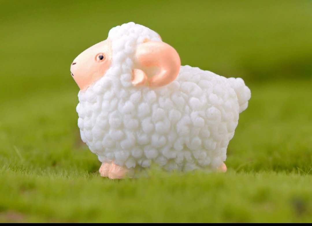 Fairy Garden Accessories Animals Sheep