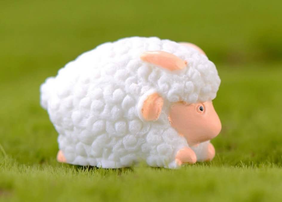 Fairy Garden Accessories Animals Sheep
