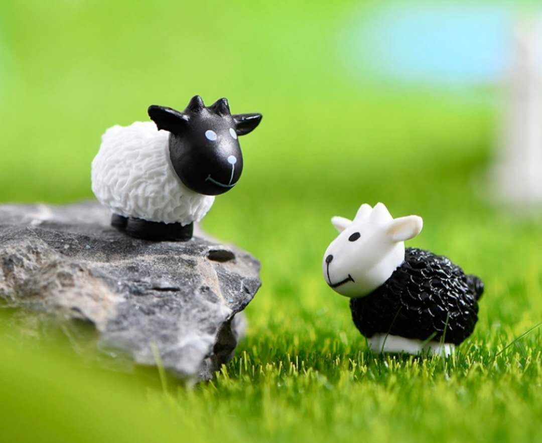 Fairy Garden Accessories Animals Sheep
