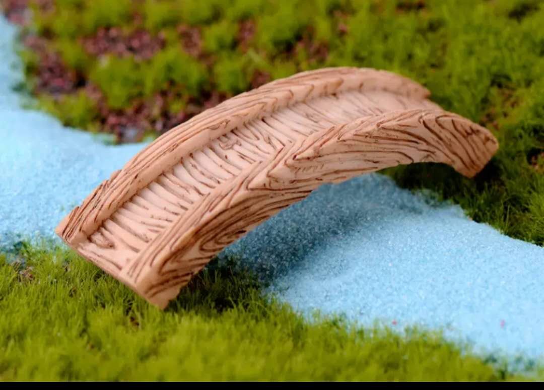 Fairy Garden Accessories Brown Bridge