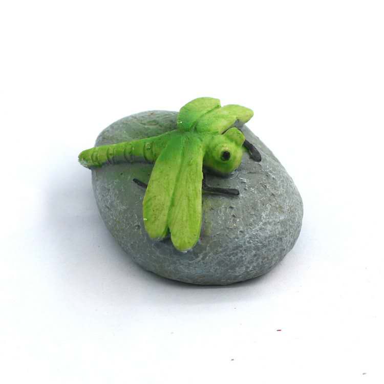 Fairy Garden Accessories Dragonfly On The Stone